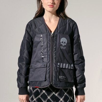 Bad Batch Quilted Cargo Jacket - Image 11