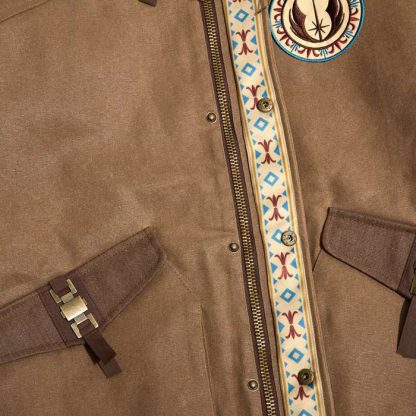 Qui-Gon Jinn Jedi Master Work Jacket - Image 7