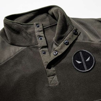 Wade Wilson Mercenary Polar Fleece Pullover - Image 4