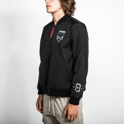 Catwoman Nine Lives Black Bomber Jacket - Image 10