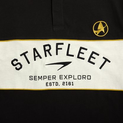 Starfleet Rugby Shirt - Image 2