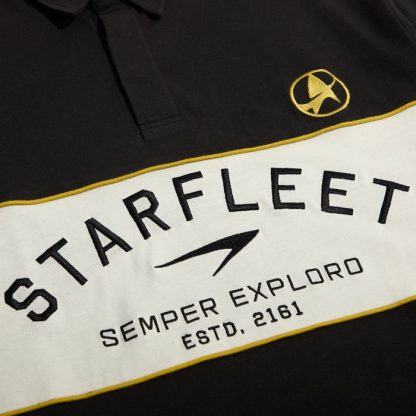 Starfleet Rugby Shirt - Image 3