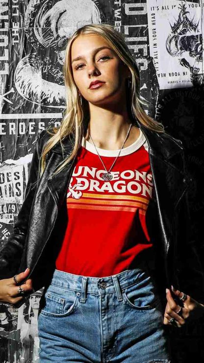 D&D Classic Red Raglan - Image 4