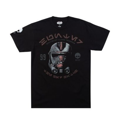 Star Wars Bad Batch Hunter Black Tee