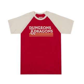 D&D Classic Red Raglan