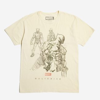 Marvel Sketch Wolverine Zine Tee