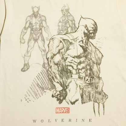 Marvel Sketch Wolverine Zine Tee - Image 3