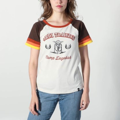 Camp Dagobah Retro Women's Raglan - Image 3