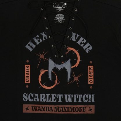 Scarlet Witch Lace Up Tee - Image 2