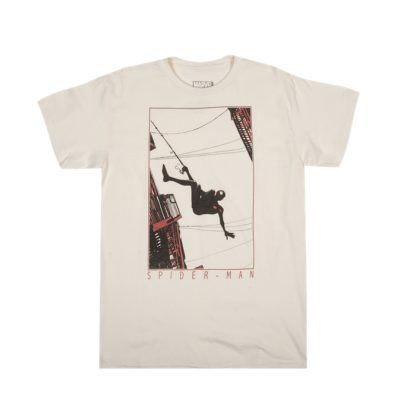 Miles Morales Spider-Man Faded Art Natural Tee