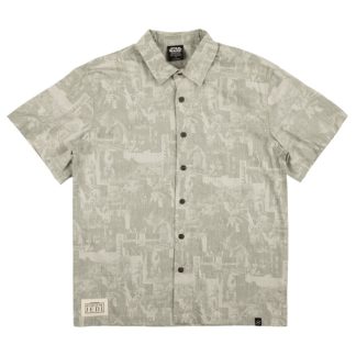 Return of the Jedi All Over Film Print Button-Down Shirt