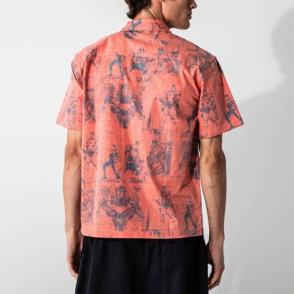 Superman All Over Comic Print Button-Down Shirt - Image 4