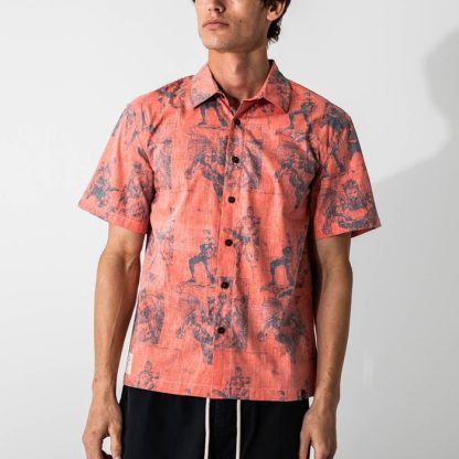 Superman All Over Comic Print Button-Down Shirt - Image 3
