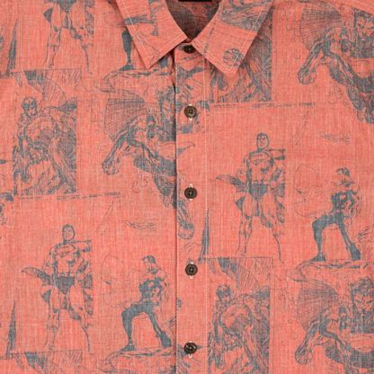 Superman All Over Comic Print Button-Down Shirt - Image 6