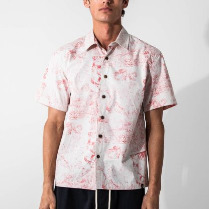 The Flash All Over Comic Print Button-Down Shirt - Image 5