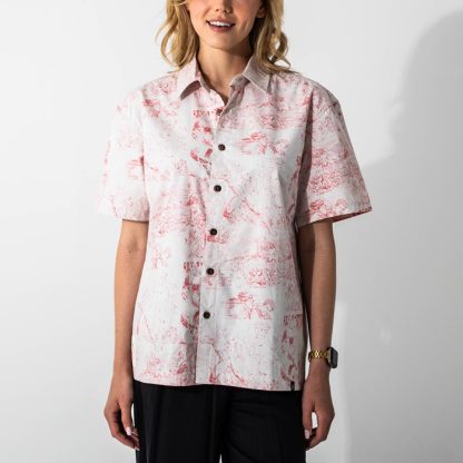 The Flash All Over Comic Print Button-Down Shirt - Image 3