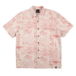 The Flash All Over Comic Print Button-Down Shirt