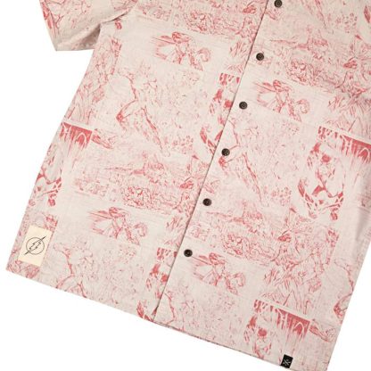 The Flash All Over Comic Print Button-Down Shirt - Image 7