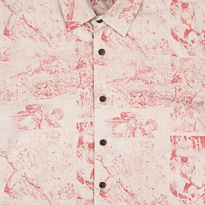 The Flash All Over Comic Print Button-Down Shirt - Image 8