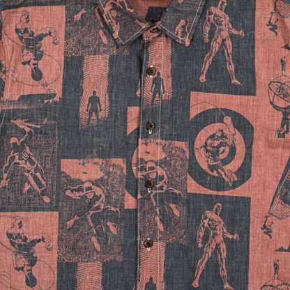 Daredevil All Over Comic Print Button-Down Shirt - Image 6