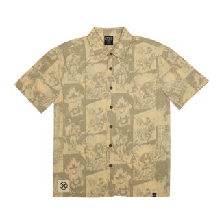 X-Men All Over Film Print Button-Down Shirt
