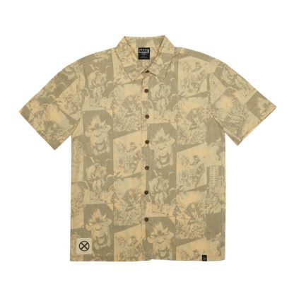 X-Men All Over Film Print Button-Down Shirt
