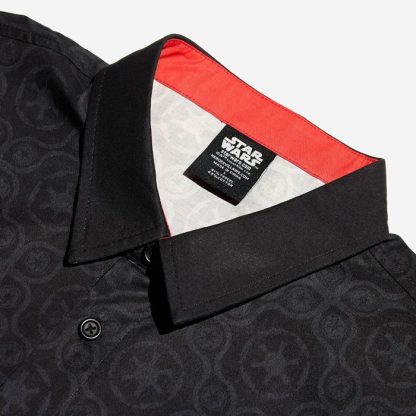 Star Wars Imperial Geometric Button-Down Shirt - Image 4