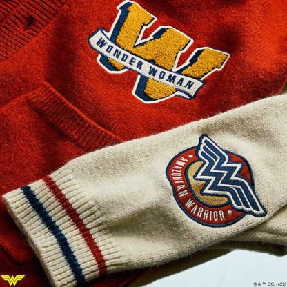 Wonder Woman Varsity Cardigan - Image 21