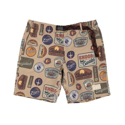 Return Of The Jedi Destinations Belted Shorts - Image 3