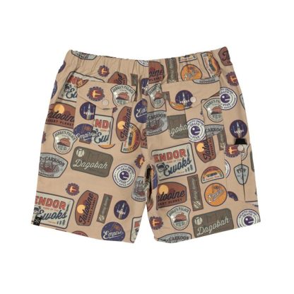 Return Of The Jedi Destinations Belted Shorts - Image 4