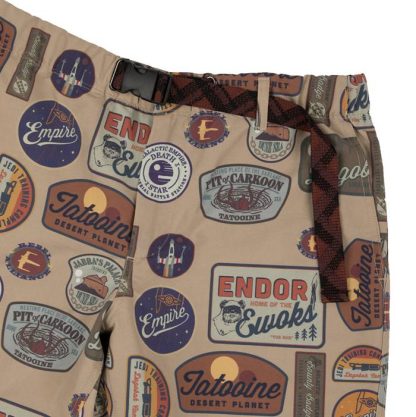Return Of The Jedi Destinations Belted Shorts - Image 7