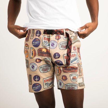 Return Of The Jedi Destinations Belted Shorts - Image 6