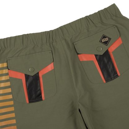 Warriors of Mandalore Olive Green Belted Cargo Shorts - Image 13