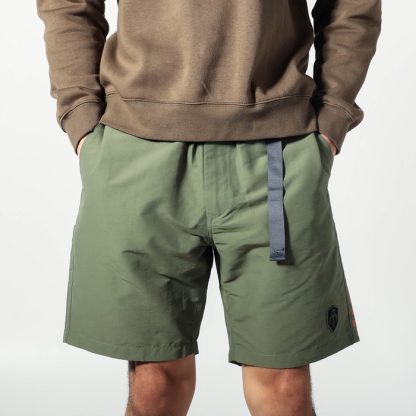 Warriors of Mandalore Olive Green Belted Cargo Shorts - Image 4