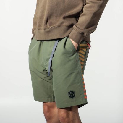 Warriors of Mandalore Olive Green Belted Cargo Shorts - Image 5