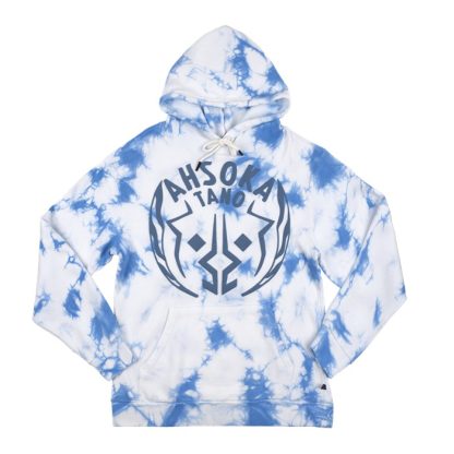 Ahsoka Blue Cloud Wash Hoodie & Shorts Lounge Set - Image 2