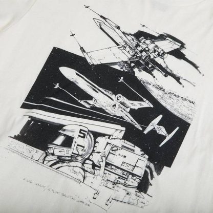 Star Wars X-Wing Cockpit Storyboard Collage Tee - Image 2